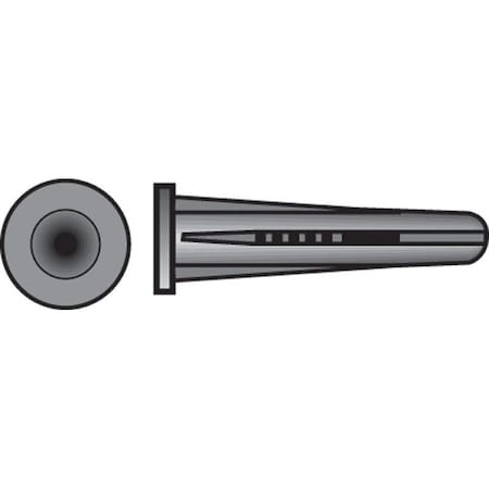 Hillman Conical Plug, 1" L, Nylon, 10 PK 5043